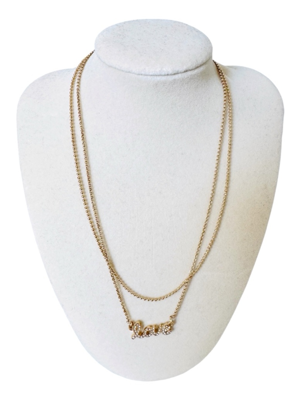 Calvin Klein Love Gold Tone Necklace - NWT